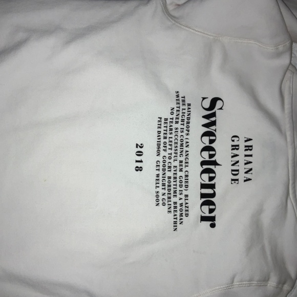 Ariana Grande Sweetener Tour Hoodie - Picture 3 of 3